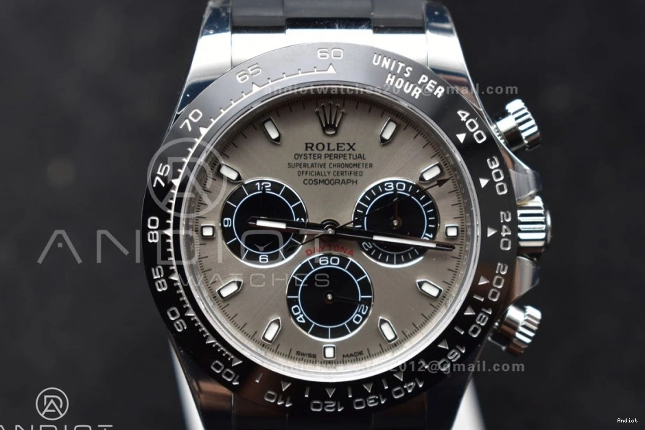 Daytona DD4130 Dial Strap 116519 Steel Oyster 1:1 904L Best flex Gray on VSF Edition 0320